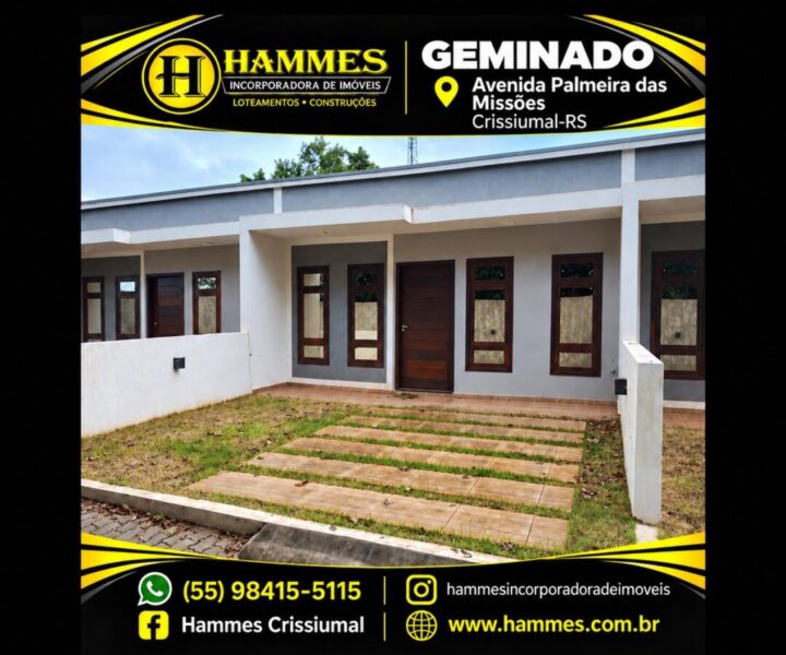 VENDE: Sobrados, Avenida Palmeira das Missões, Crissiumal- RS
