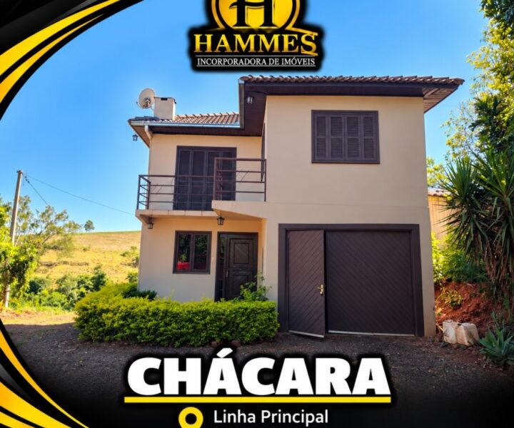 VENDE: LOTE RURAL: Chácara com 1.400m² com Casa de Alvenaria com 150m², na Linha Principal, ao lado do Bairro União – Crissiumal – RS