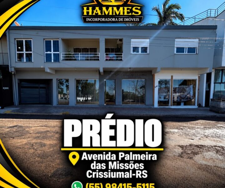 Vende: Ponto Residencial e Comercial, Avenida Palmeira das Missões, Crissiumal-RS